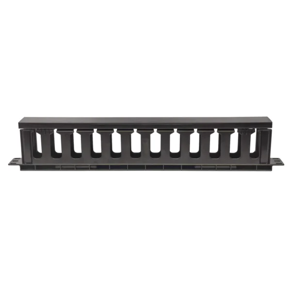 Organizador de Cabo Intellinet 19" 1U Perfurado, Plástico, Preto - 714679