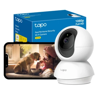 Câmara Wi-Fi TP-Link Tapo C200 | 1080p Pan/Tilt | Áudio Bidirecional