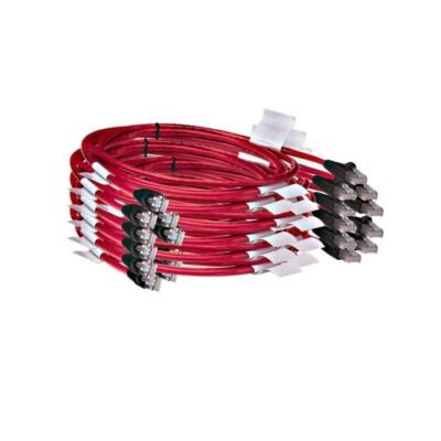 Patch Cord HPE KVM Cable Cat5 3.7m (Pack.8) Vermelho