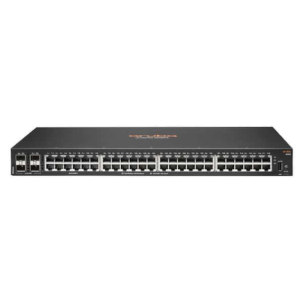 Switch HPE Aruba 6000 48 Portas Gigabit POE 370W + 4P SFP (C/ Gestão)