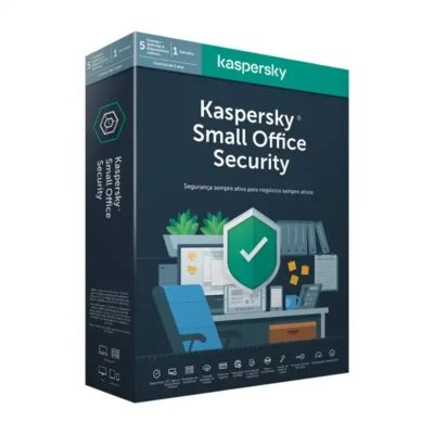 Licença Antivirus Kaspersky Small Office Security, 5PC + 1Servidor, 1 Ano
