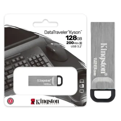 Pen Drive Kingston DT Kyson 128GB USB A 3.2, High Perfomance