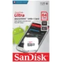Micro SD Scandisk Ultra 64GB CL10 SDSQUNR-064G-GN3MN