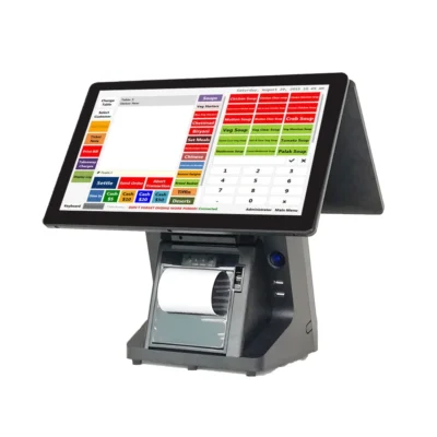POS Wintech ANYPOS80 Dual Display 15.6″/15.6″ 8GB 128GB SSD MSR c/Impressora