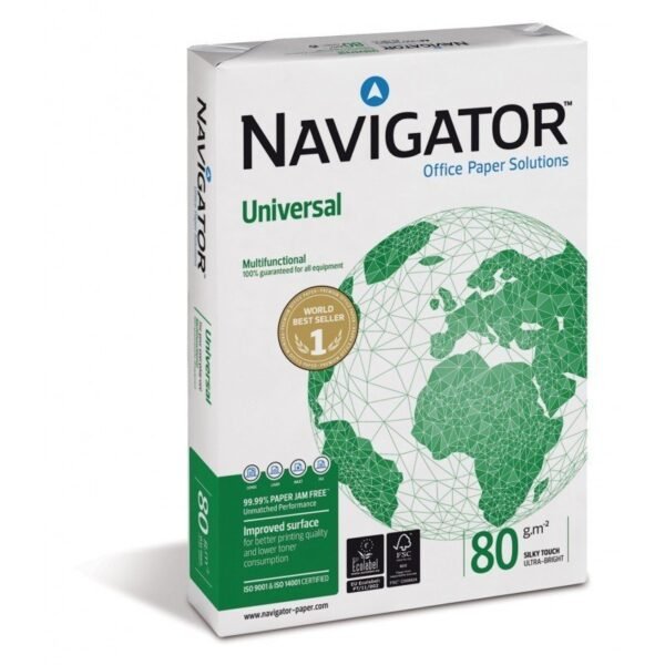 Resma de Papel Navigator A4 500F 80GRS - NA4