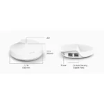 Router WiFi TP-Link Deco M5 AC1300Mbps, Mesh 2x Portas Gigabit, 1-Pack