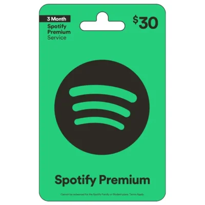 Spotify Gift Card 30USD