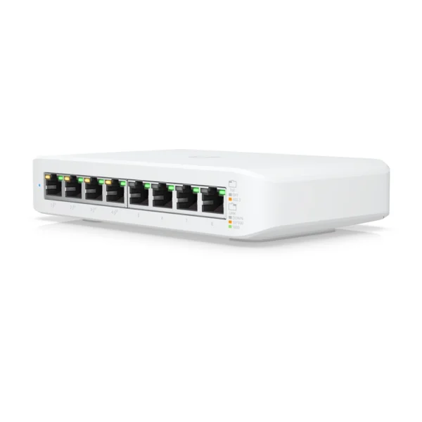 Switch Ubiquiti USW-Lite-8-POE 8 Portas Gigabit 4xPOE C/Gestão