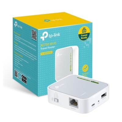 Router Wifi TP-Link AC750Mbps, 1x Porta 10/100 WAN, 1x USB p/ Modem GSM 3G/4G, Portátil