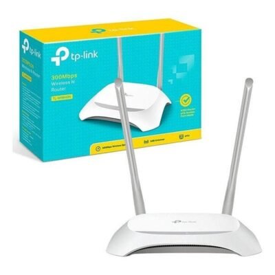 Router Wifi TP-Link 300Mbps, 2x Antenas, 1x Porta 10/100 WAN, 4x Portas 10/100 LAN