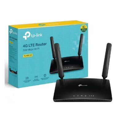 Router Wifi TP-Link, 300Mbps, GSM 4G LTE, 4x Portas LAN 10/100, 1x Porta WAN 10/100, 1x Slot Micro SIM