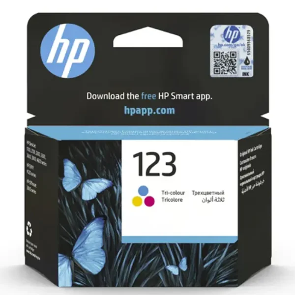 Tinteiro HP 123 Tricolor F6V16AE 2000/3000