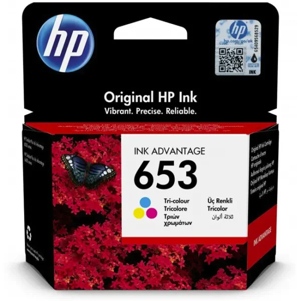 Tinteiro HP 653 Tricolor 3YM74AE ~200Pag.