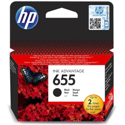 Tinteiro HP 655 Preto CZ109AE 550Pag.