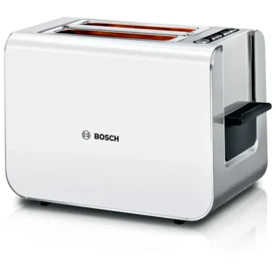 Torradeira Bosch 860W Styline Inox Branca
