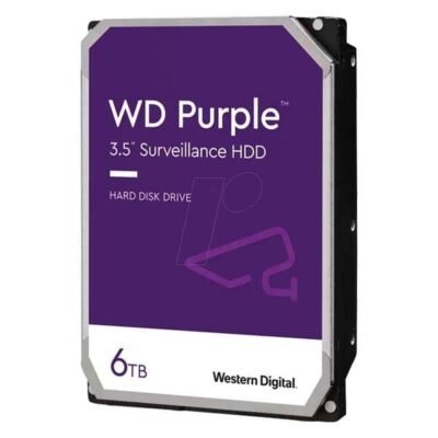 Disco Duro Interno WD Purple 6TB 3.5″ Sata III 5400RPM