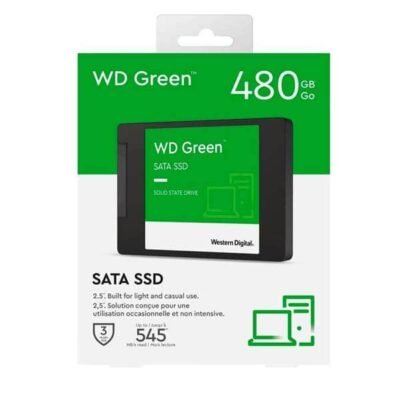 Disco SSD Interno WD Green 480GB 2.5″, Sata III