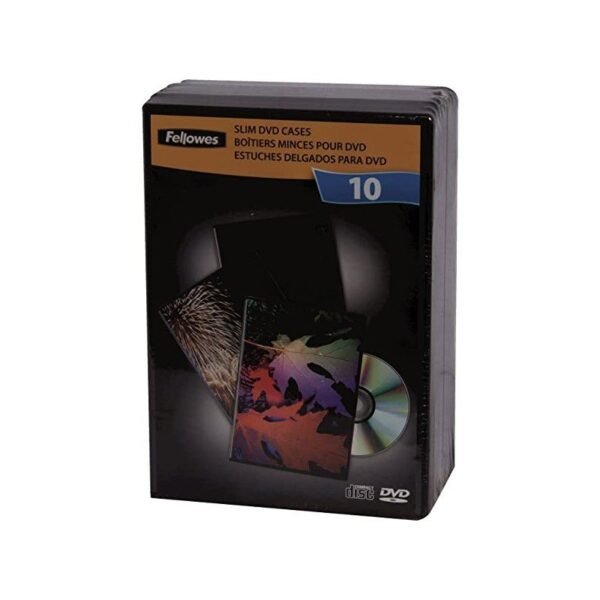 cd arquivador fellowes p 1 dvd pack10 1