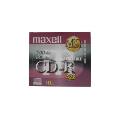 CD R80 52X CX/10 911388
