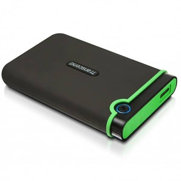 Disco Externo Transcend 25M3S, 2.5″, 2TB, Micro USB 3.1, Cinza Verde - Image 2