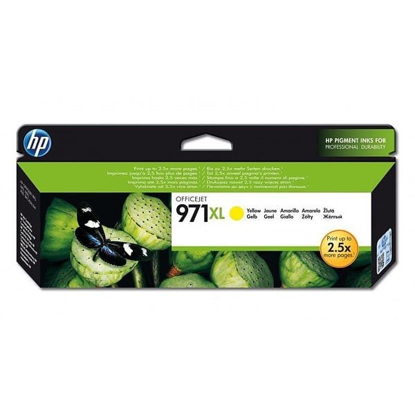 TINTEIRO HP 971XL AMARELO
