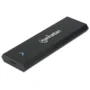 Caixa Externa p/ Disco SSD M.2 NVME p/ USB C 3.2, Aluminio, Preto