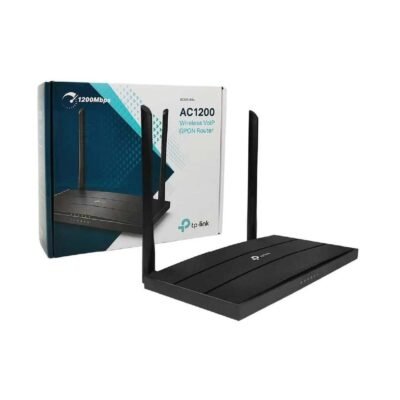 Router Wifi TP-Link AC1200Mbps, 2x Antenas, GPON VOIP,  4x Portas LAN Gigabit,