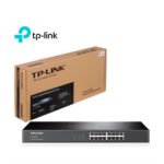 Switch TP-Link 16 Portas 10/100/1000 Rackmount (S/ Gestão)