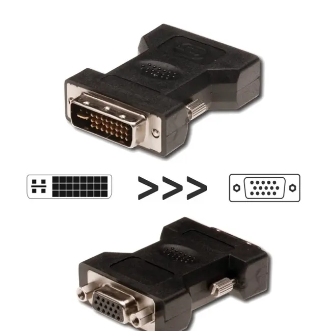 Adaptador de Video Ewent DVI-I para VGA 1080P 2 Adaptador de Video Ewent DVI-I para VGA 1080P - EC1250