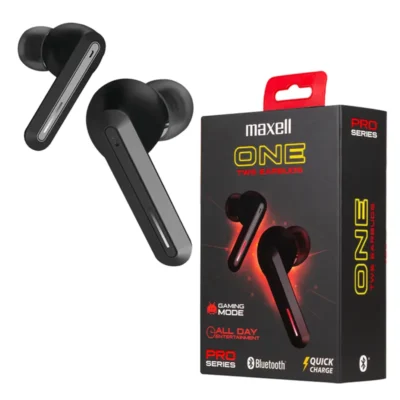 Auriculares Maxell Bluetooth One TWS Preto