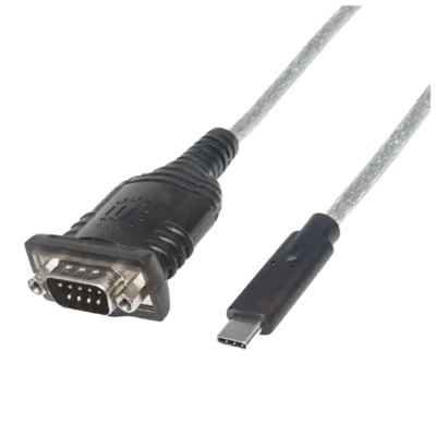 Adaptador USB-C Para Serial/DB9/COM/RS232 Manhattan