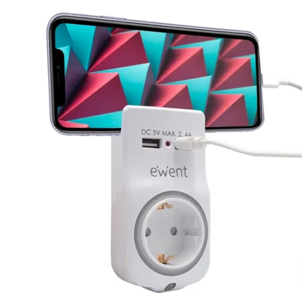Carregador Ewent EW1225 USB 4 em 1 2.4A