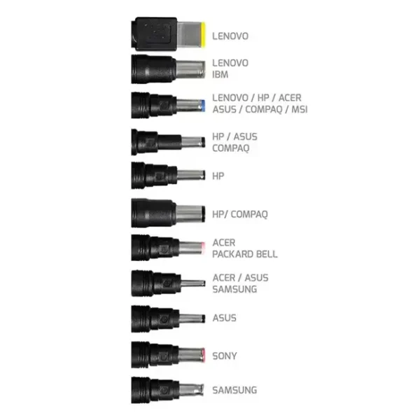 Carregador Universal para PC Portátil Port Connect 90W - 900007