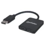 Displayport Video Splitter Manhattan 1x In DP 2x Out HDMI 4K@30HZ - 152716