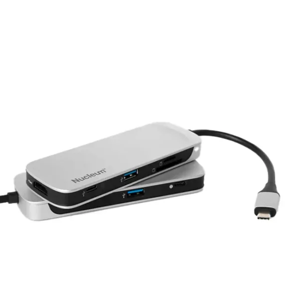 Hub USB C Kingston Nucleum 2xUSB A, 2xUSB C, 1xHDMI, 1xSD/MicroSD - C-HUBC1-SR-EN