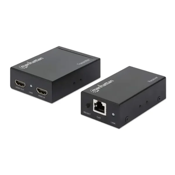 Extensor HDMI Manhattan RJ45, CAT6, FHD, 50M, IR - 207461