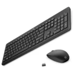 Kit Teclado e Rato Sem Fios HP 235 PT-PT Preto - 1Y4D0AA