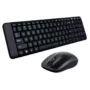 Kit Teclado e Rato Sem Fios Logitech MK220 PT-PT Preto - 920-003158