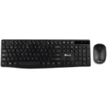 Kit Teclado e Rato Sem Fios NGS Allure Kit PT-PT Preto - 435430618327