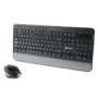 Kit Teclado e Rato Sem Fios NGS Spell Kit Bluetooth PT-PT Preto - 435430619348