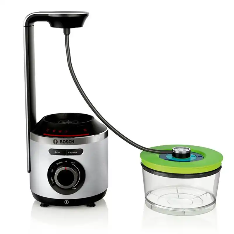 Liquidificador Bosch VitaMaxx 1000W, 2 em 1, 1.5L, Prateado 2 Liquidificador Bosch VitaMaxx 1000W MMBV625M