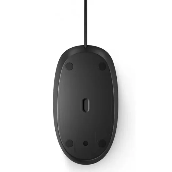 Rato Com fio HP 125 USB-A Preto - 265A9AA