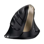 Rato Sem Fio Genius Ergo 8250S 1600DPI Vertical Preto/Dourado