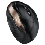 Rato Sem Fio Genius Ergo 8250S 1600DPI Vertical Preto/Dourado