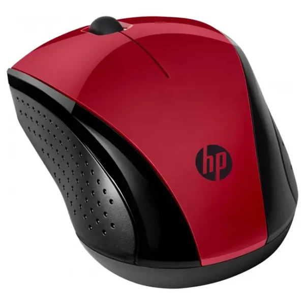 Rato Sem Fio HP 220 Wifi 2.4Ghz USB-A Vermelho - 7KX10AA