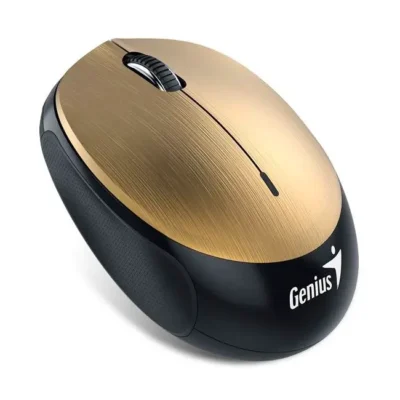 Rato Sem Fio Genius NX-9000BTB Bluetooth Recarregável Dourado