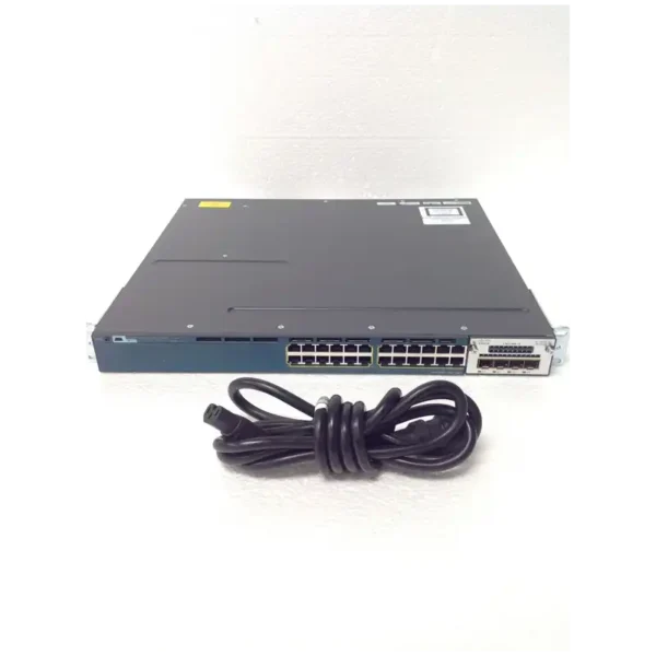 Switch Cisco 3560x 24 Portas Gigabit POE 715W, (Recondicionado) - Image 2