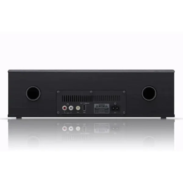 Sistema de Som Sharp CD/FM BT 2x15W Madeira Preto - XL-B710BK