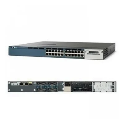 Switch Cisco 3560x 24 Portas Gigabit POE 715W, (Recondicionado)