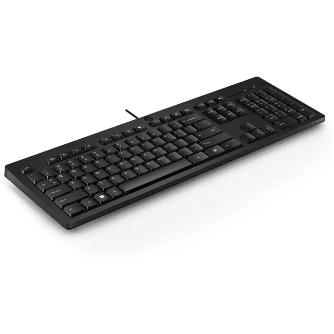 Teclado Com Fio HP 125 USB PT-PT Preto 3 Teclado Com Fio HP 125 USB PT-PT Preto - 266C9AA